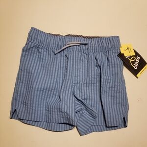 art class Kids Blue Striped Shorts